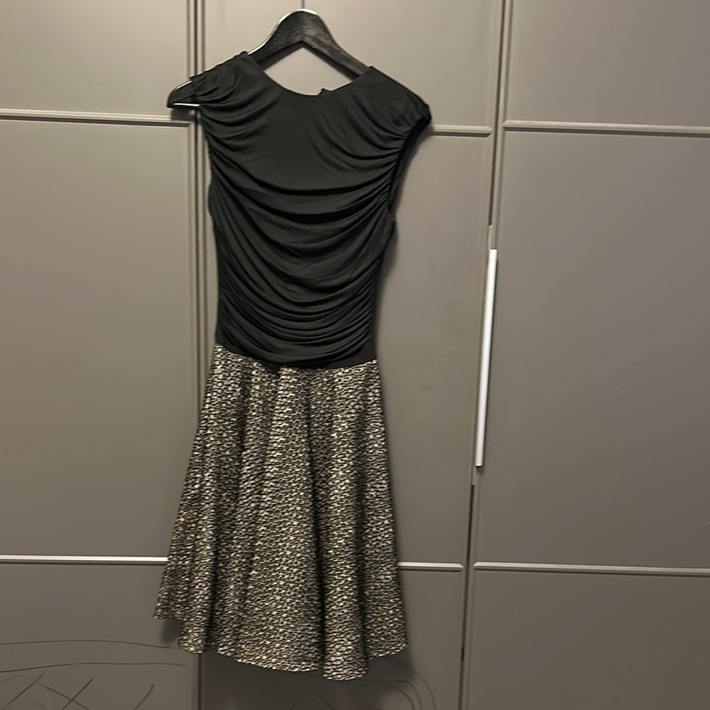 Elegant Black and Silver Dress